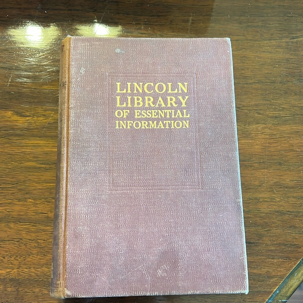 Rare find red cloth bound hard cover 1944